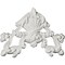 Ekena Millwork 8 1/8"W x 8 1/8"H x 3/4"P Genevieve Onlay ONL08X08X01GE - alternate 4